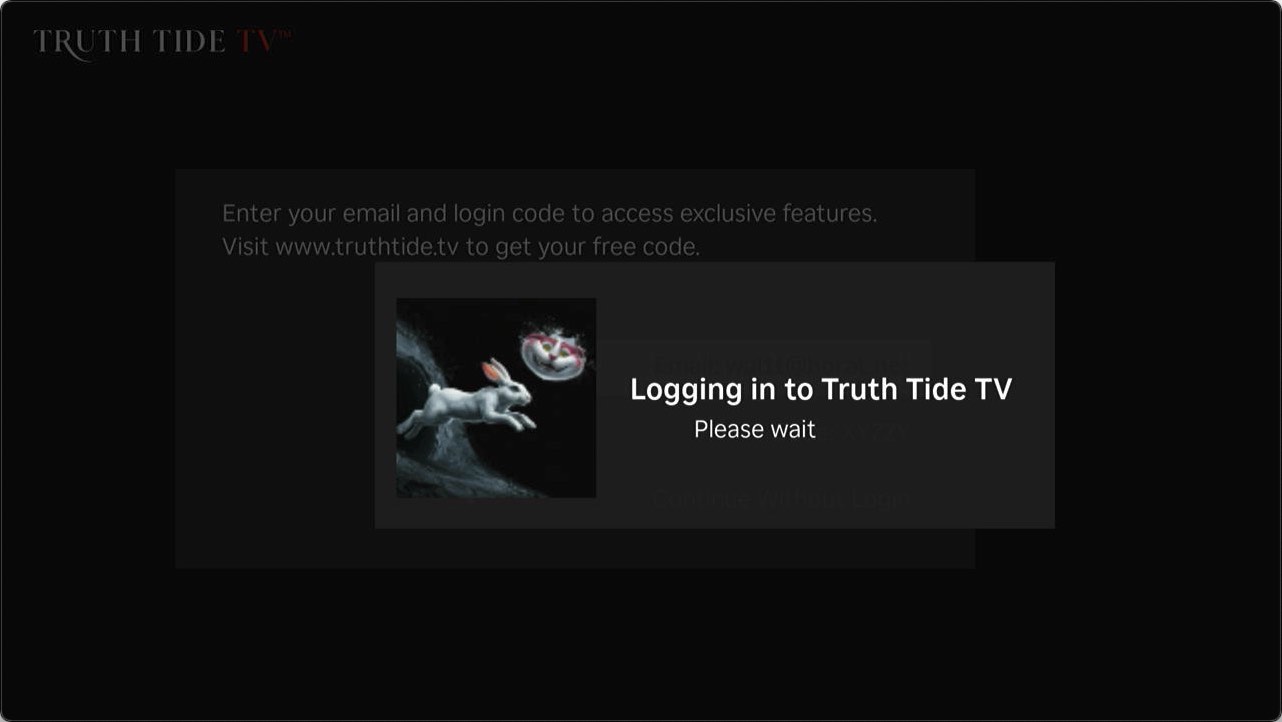 Free Login Screen